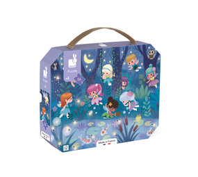 Janod Puzzel Elfjes en Waterlelies Janod Puzzel Elfjes en Waterlelies