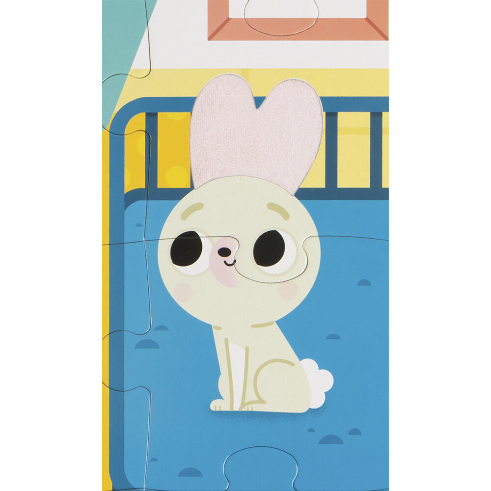 Janod Voelpuzzel Huisdieren 20 stukjes