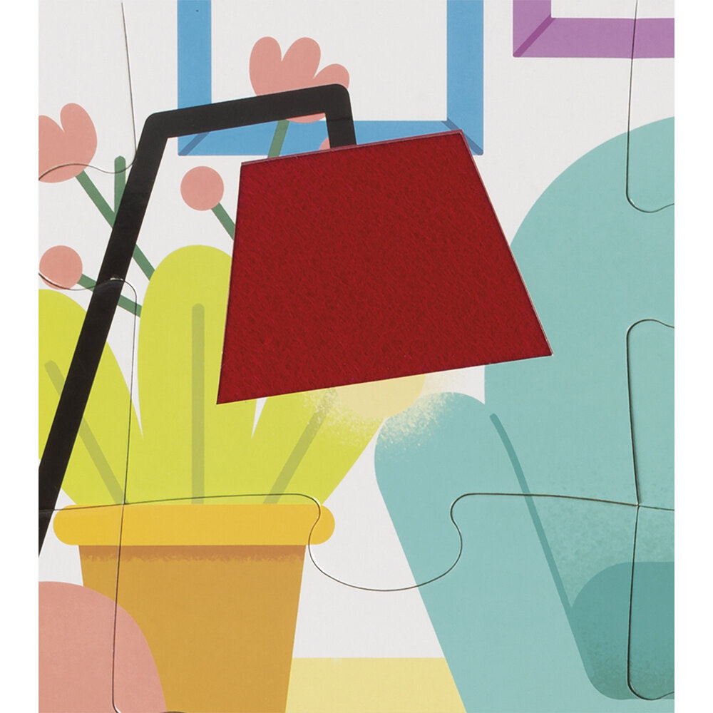 Janod Voelpuzzel Huisdieren 20 stukjes