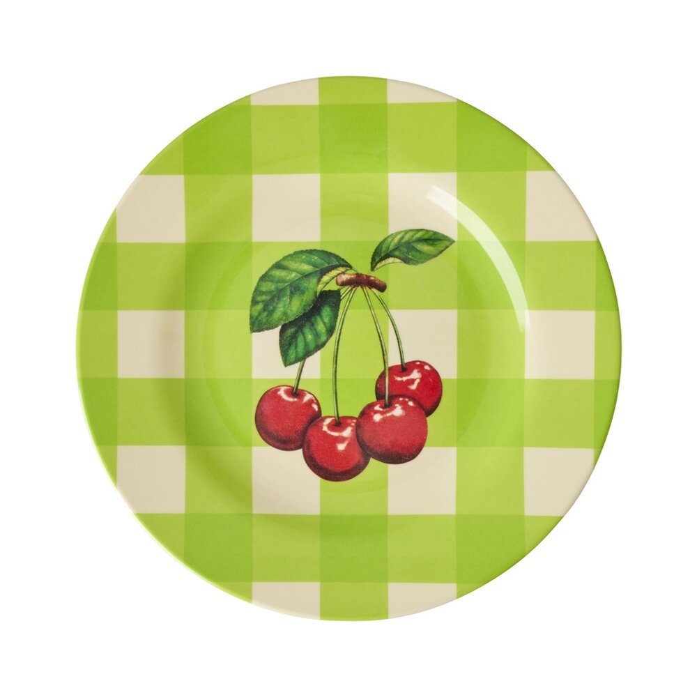 Rice Melamine Lunch Bord Love Therapy Cherry Rice Melamine Lunch Bord Love Therapy Cherry