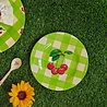 Rice Melamine Lunch Bord Love Therapy Cherry