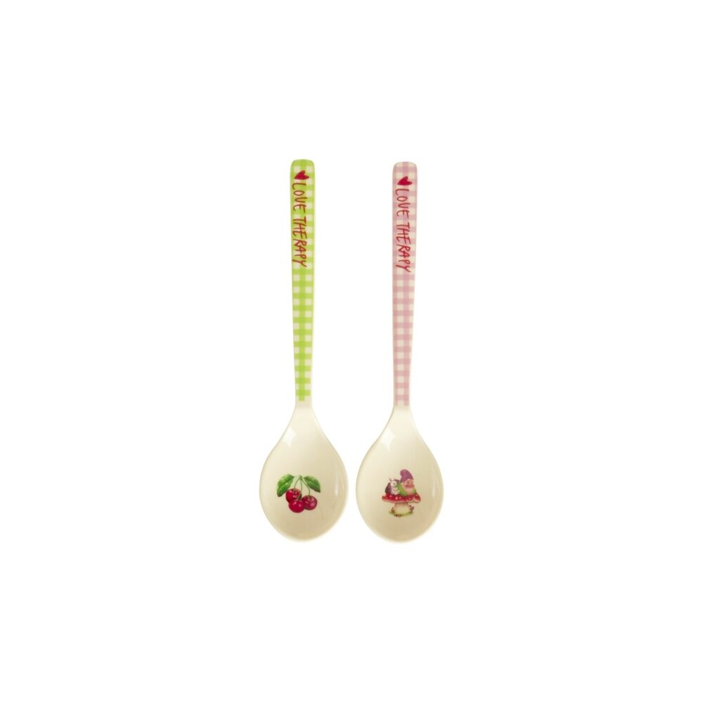 Rice Melamine Theelepel - Love Therapy Rice Melamine Theelepel - Love Therapy