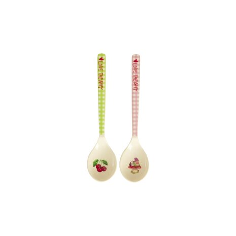 Rice Melamine Theelepel - Love Therapy Rice Melamine Theelepel - Love Therapy