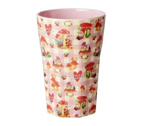 Rice Melamine Beker Love  Therapy Gnome Large Rice Melamine Beker Love  Therapy Gnome Large