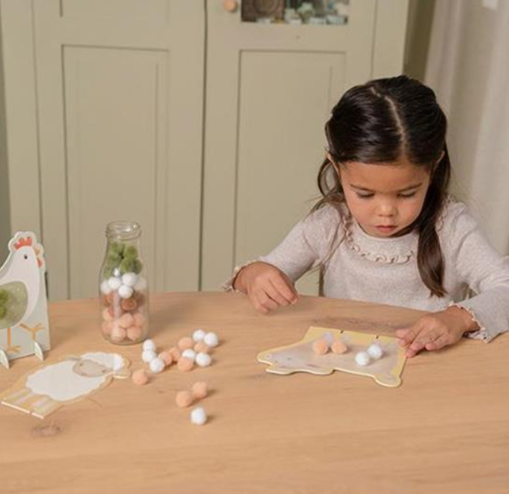 Little Dutch Knutselset Pompom Little Farm Little Dutch Knutselset Pompom Little Farm