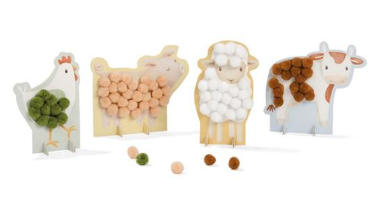 Little Dutch Knutselset Pompom Little Farm Little Dutch Knutselset Pompom Little Farm