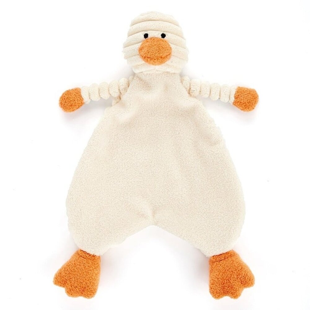 Jellycat Knuffeldoek Cordy Roy Baby Duckling Jellycat Knuffeldoek Cordy Roy Baby Duckling