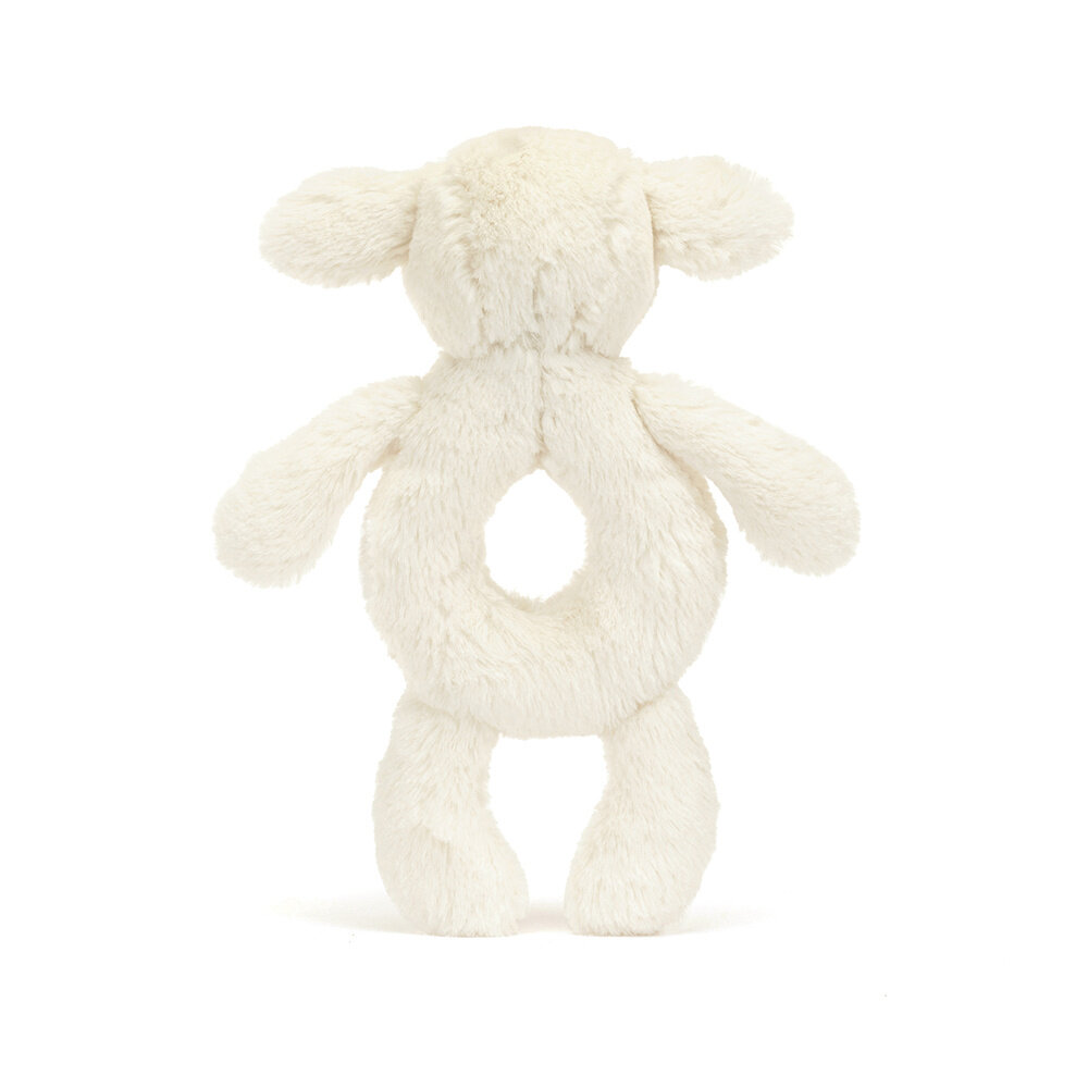 Jellycat Bashful Lamb Ring Rattle Jellycat Bashful Lamb Ring Rattle