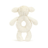 Jellycat Bashful Lamb Ring Rattle Jellycat Bashful Lamb Ring Rattle