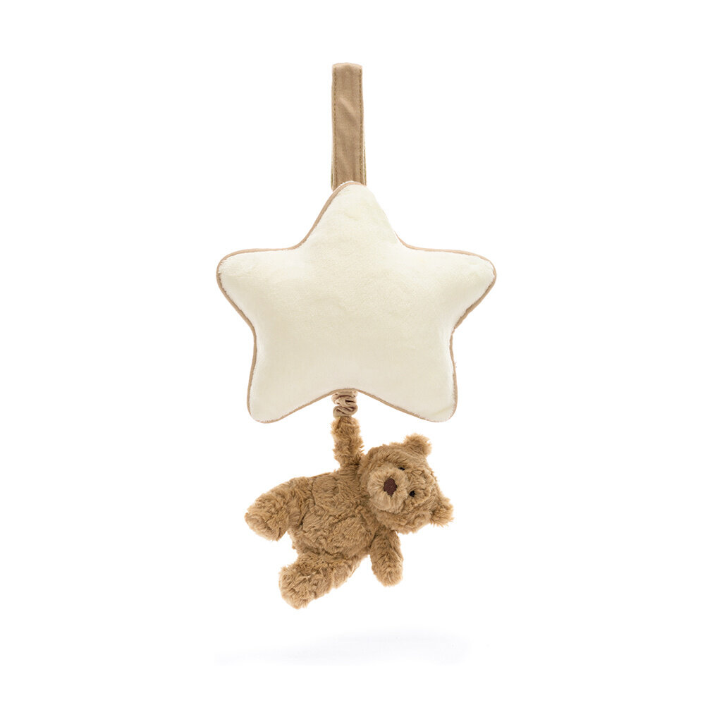Jellycat Bartholomew Bear Musical Pull Jellycat Bartholomew Bear Musical Pull