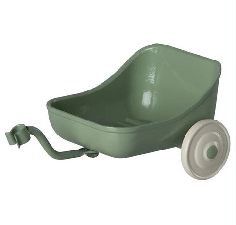 Maileg Aanhanger Driewieler Green Maileg Aanhanger Driewieler Green