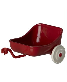 Maileg Aanhanger Driewieler Red Maileg Aanhanger Driewieler Red