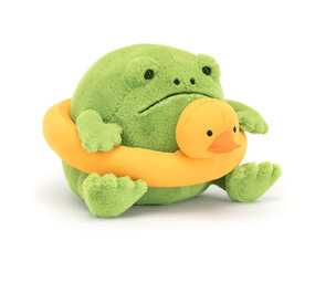 Jellycat Ricky Rain Frog Rubber Ring Jellycat Ricky Rain Frog Rubber Ring