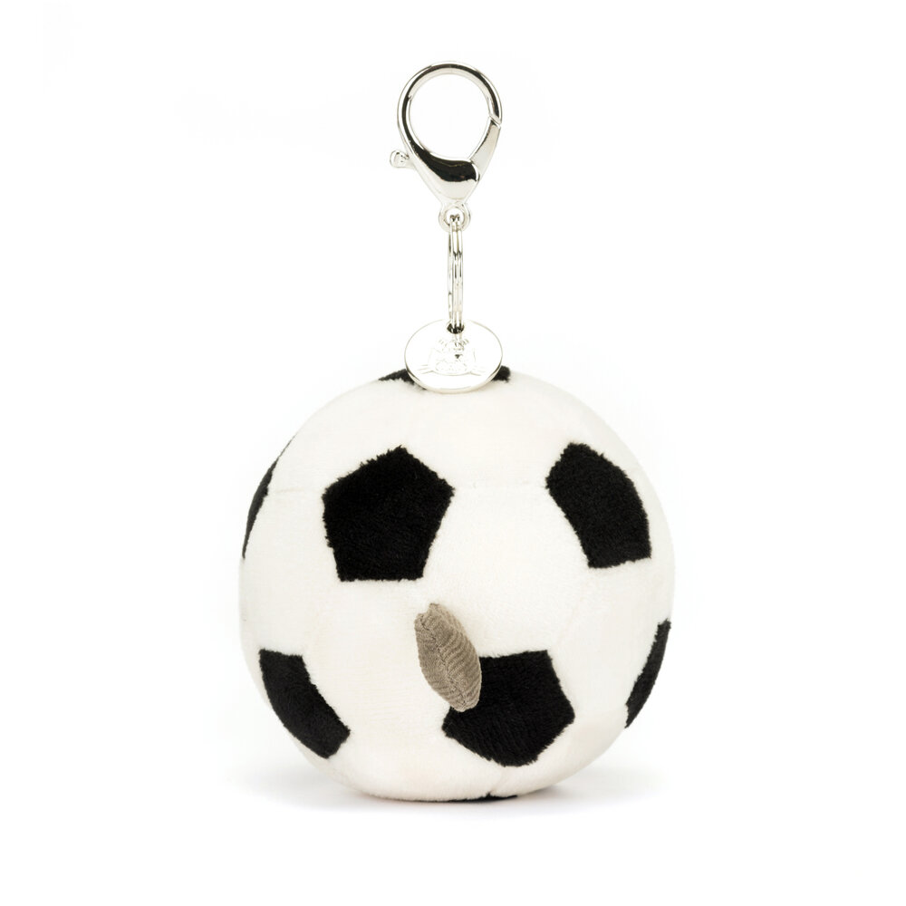 Jellycat Sleutelhanger Amuseable Sports Football Bag Charm Jellycat Sleutelhanger Amuseable Sports Football Bag Charm
