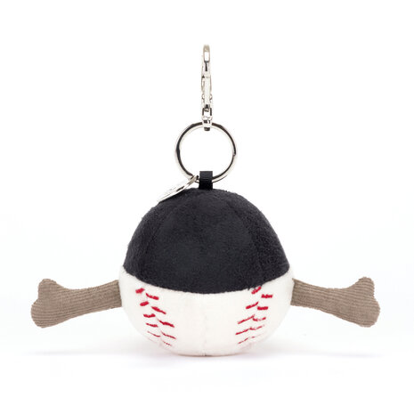 Jellycat Sleutelhanger Amuseable Sports Baseball Bag Charm Jellycat Sleutelhanger Amuseable Sports Baseball Bag Charm