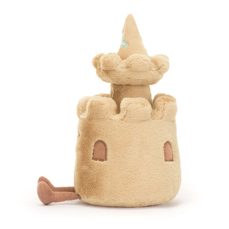 Jellycat Knuffel zandkasteel Amuseable Sandcastle Jellycat Knuffel zandkasteel Amuseable Sandcastle