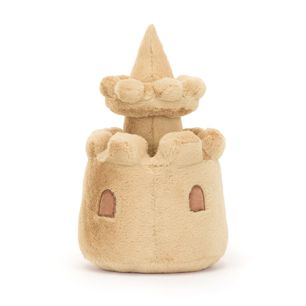 Jellycat Knuffel zandkasteel Amuseable Sandcastle Jellycat Knuffel zandkasteel Amuseable Sandcastle