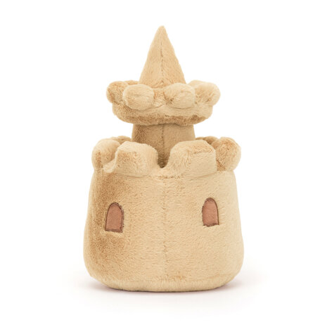 Jellycat Knuffel zandkasteel Amuseable Sandcastle Jellycat Knuffel zandkasteel Amuseable Sandcastle