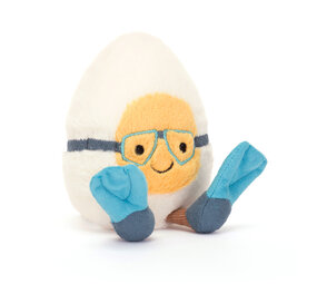 Jellycat Amuseable Boiled Egg Scuba Jellycat Amuseable Boiled Egg Scuba