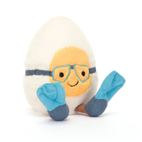 Jellycat Amuseable Boiled Egg Scuba Jellycat Amuseable Boiled Egg Scuba