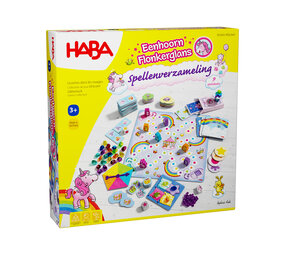 HABA Eenhoorn Flonkerglans - Spellenverzameling HABA Eenhoorn Flonkerglans - Spellenverzameling