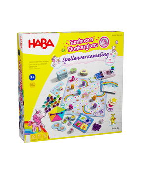 HABA Eenhoorn Flonkerglans - Spellenverzameling