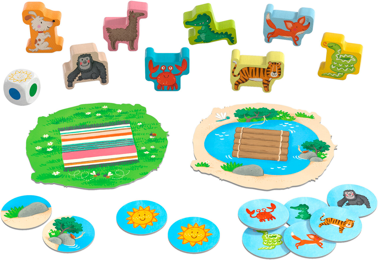 HABA Mijn eerste spellen Dier op dier junior HABA Mijn eerste spellen Dier op dier junior