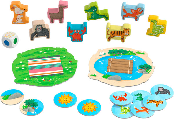 HABA Mijn eerste spellen Dier op dier junior HABA Mijn eerste spellen Dier op dier junior