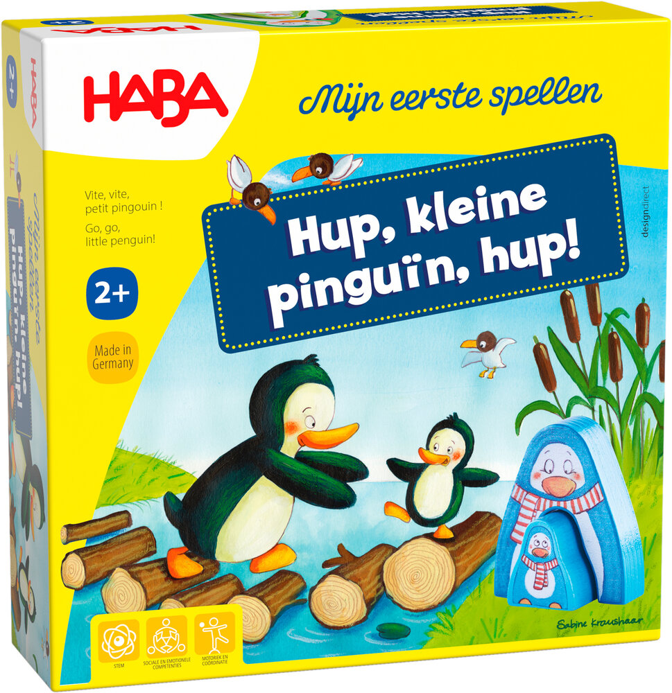 HABA Mijn eerste spellen Hup, kleine pinguïn, hup! HABA Mijn eerste spellen Hup, kleine pinguïn, hup!