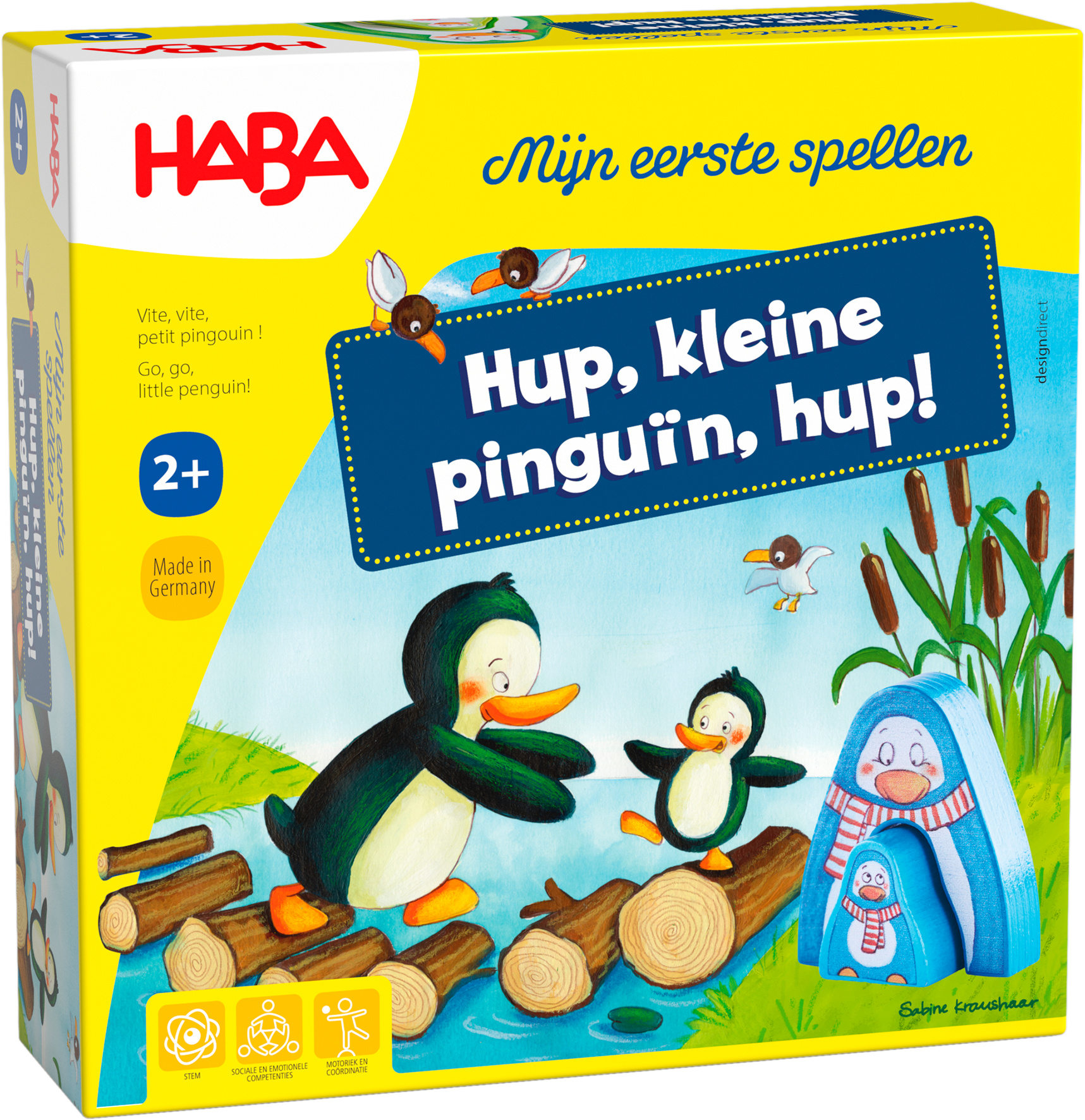 Mijn eerste spellen Hup, kleine pinguïn, hup! afbeelding