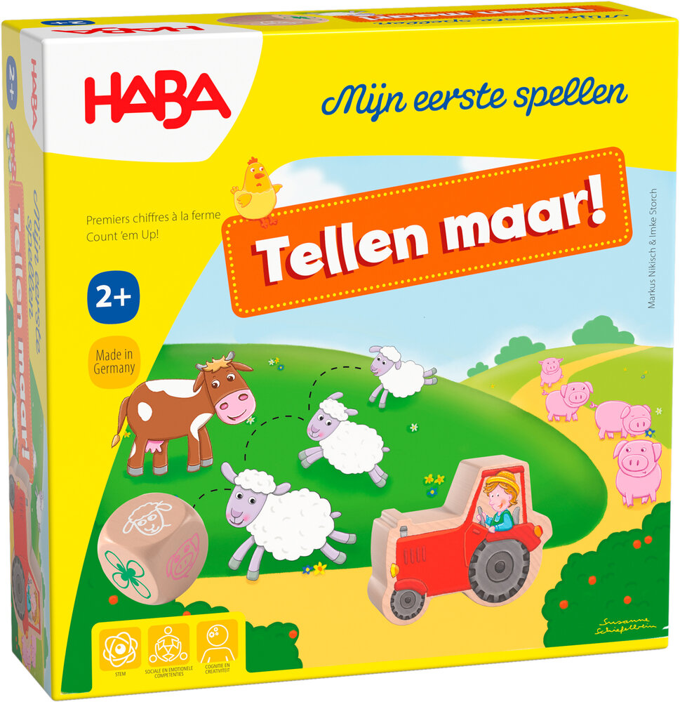 HABA Mijn eerste spellen Tellen maar! HABA Mijn eerste spellen Tellen maar!