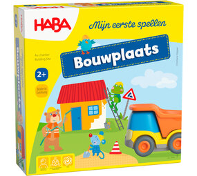 HABA Mijn eerste spellen  Bouwplaats HABA Mijn eerste spellen  Bouwplaats