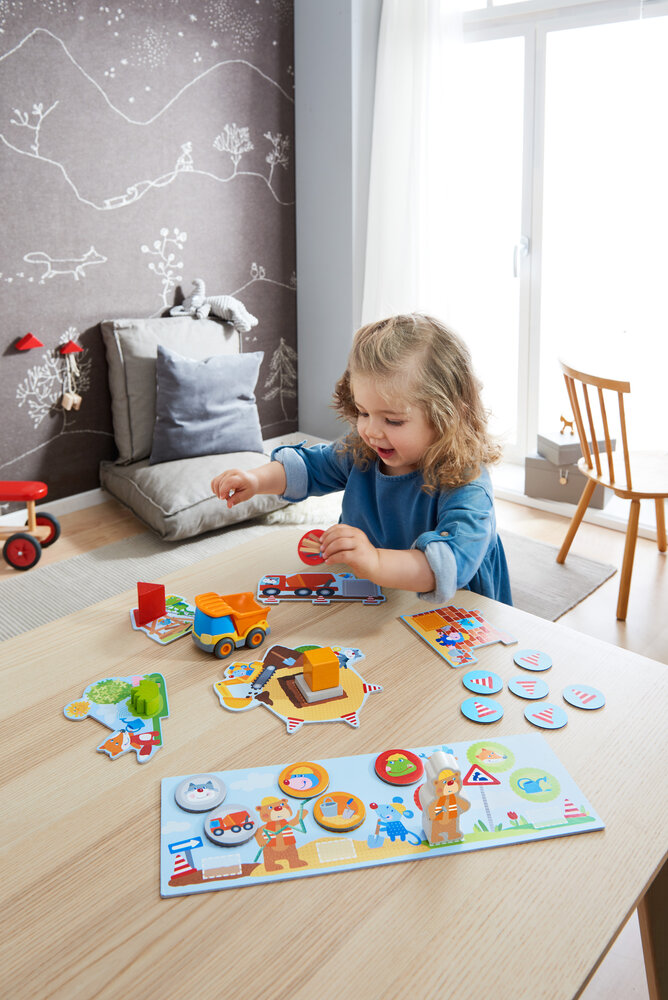 HABA Mijn eerste spellen  Bouwplaats HABA Mijn eerste spellen  Bouwplaats