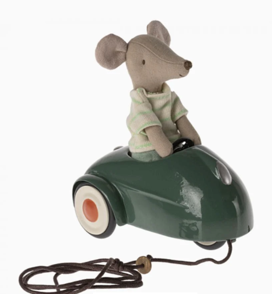 Maileg Mouse Car Muizenauto Dark Green Maileg Mouse Car Muizenauto Dark Green