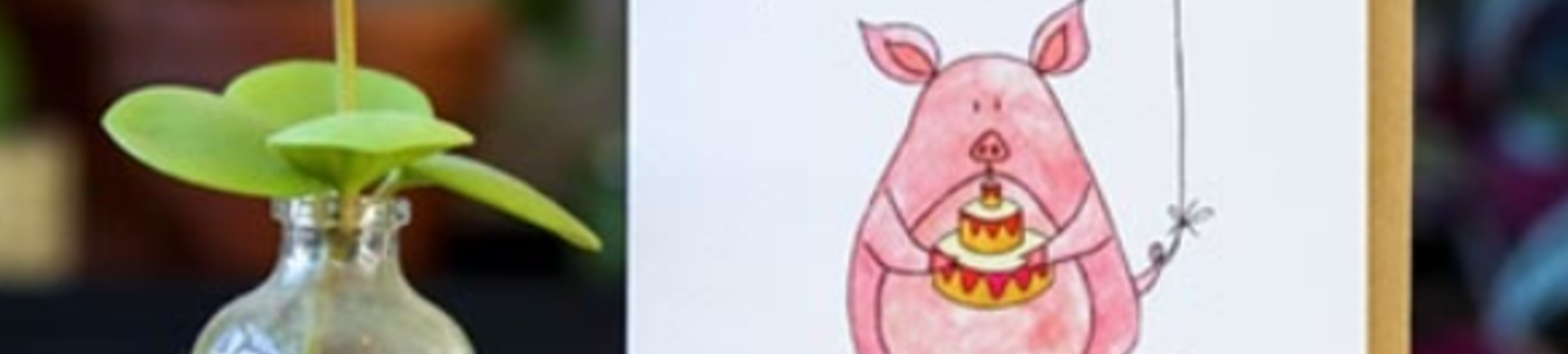 Verjaardagskaart bij je bestelling