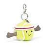 Jellycat Sleutelhanger Amuseable Sports Tennis Bag Charm Jellycat Sleutelhanger Amuseable Sports Tennis Bag Charm