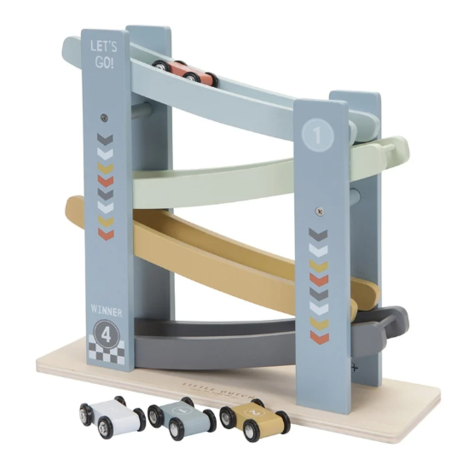 Little Dutch Houten Rollerbaan Cars Little Dutch Houten Rollerbaan Cars