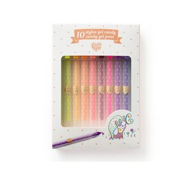 Djeco Gelpennen zachte kleuren 10 stuks Djeco Gelpennen zachte kleuren 10 stuks
