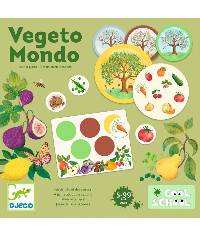 Djeco Bingo Vegeto Mondo Djeco Bingo Vegeto Mondo