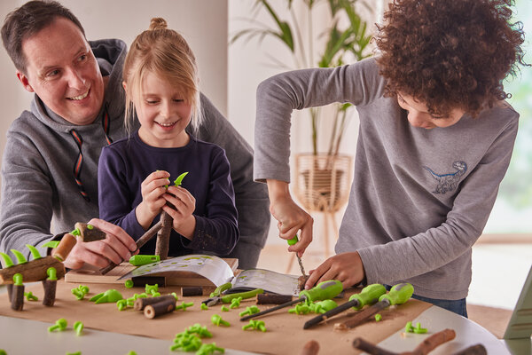 HABA Terra Kids Connectors - Constructieset Dinosaurussen HABA Terra Kids Connectors - Constructieset Dinosaurussen