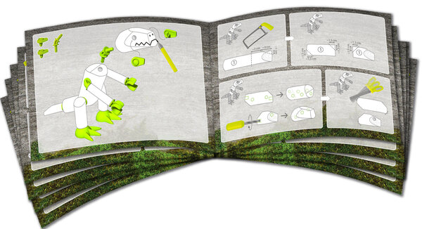 HABA Terra Kids Connectors - Constructieset Dinosaurussen HABA Terra Kids Connectors - Constructieset Dinosaurussen