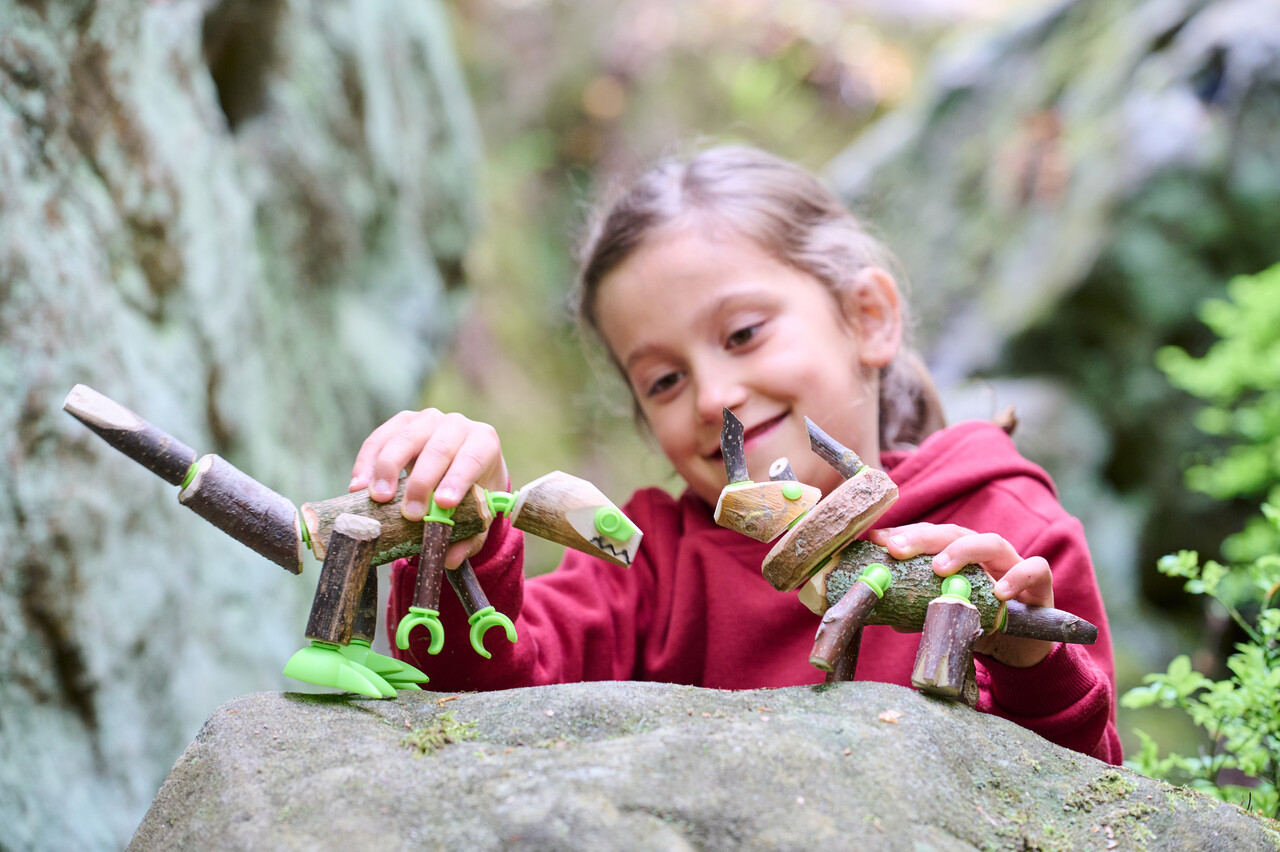 HABA Terra Kids Connectors - Constructieset Dinosaurussen HABA Terra Kids Connectors - Constructieset Dinosaurussen