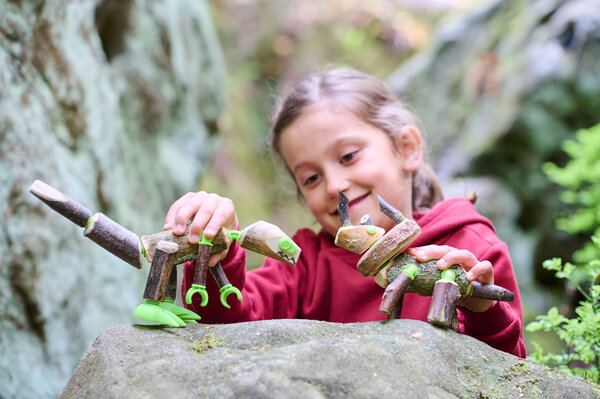 HABA Terra Kids Connectors - Constructieset Dinosaurussen HABA Terra Kids Connectors - Constructieset Dinosaurussen