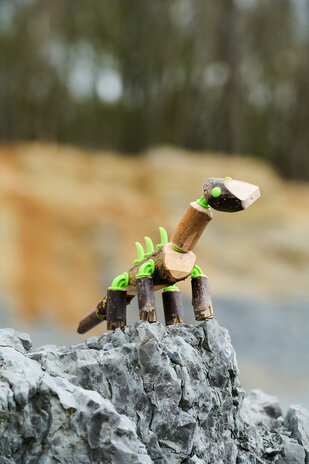HABA Terra Kids Connectors - Constructieset Dinosaurussen HABA Terra Kids Connectors - Constructieset Dinosaurussen