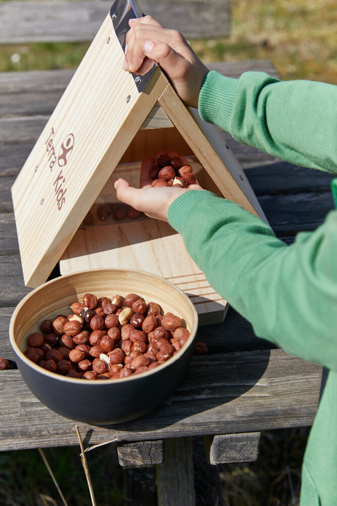 HABA Terra Kids Bouwpakket Eekhoorn Voederhuisje HABA Terra Kids Bouwpakket Eekhoorn Voederhuisje