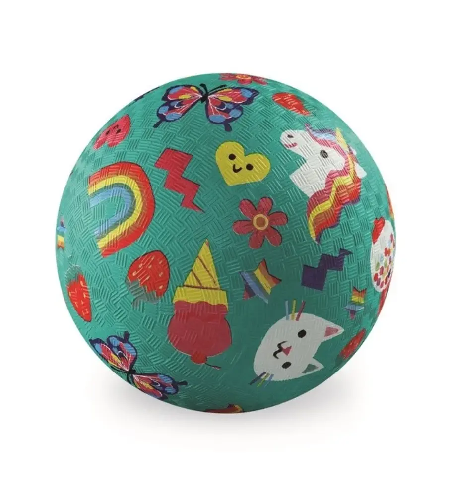 Crocodile Creek Speelbal 18 cm Smile Crocodile Creek Speelbal 18 cm Smile