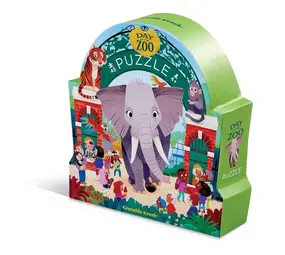 Crocodile Creek Puzzel Dag in de dierentuin ( 48 stukjes ) Crocodile Creek Puzzel Dag in de dierentuin ( 48 stukjes )