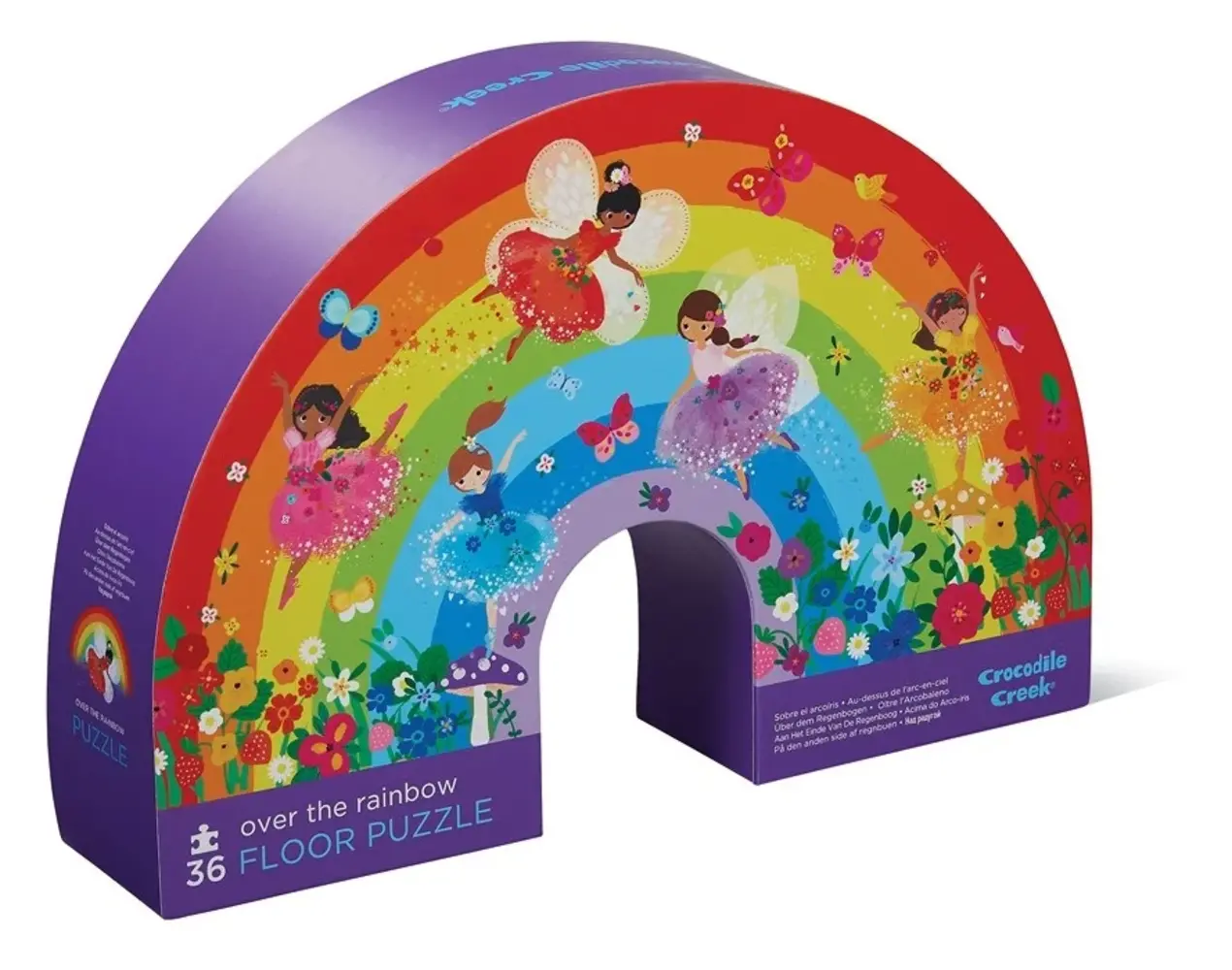 Crocodile Creek Puzzel Over de regenboog ( 36 stukjes) Crocodile Creek Puzzel Over de regenboog ( 36 stukjes)
