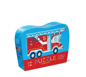 Crocodile Creek Puzzel Brandweer auto ( 12 stukjes) Crocodile Creek Puzzel Brandweer auto ( 12 stukjes)