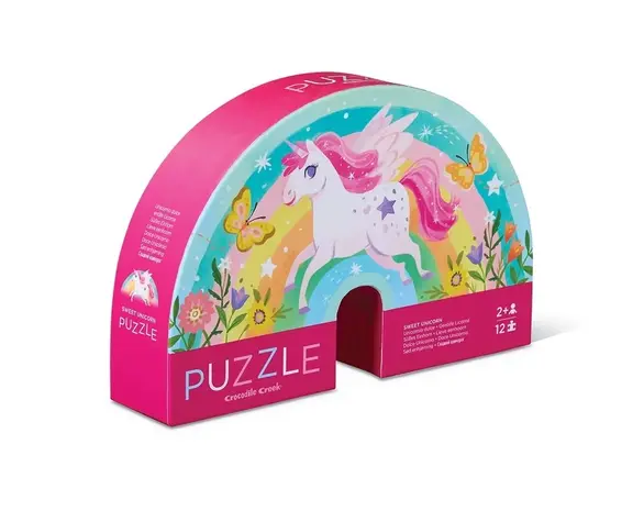 Crocodile Creek Puzzel Sweet Unicorn (12 stukjes) Crocodile Creek Puzzel Sweet Unicorn (12 stukjes)